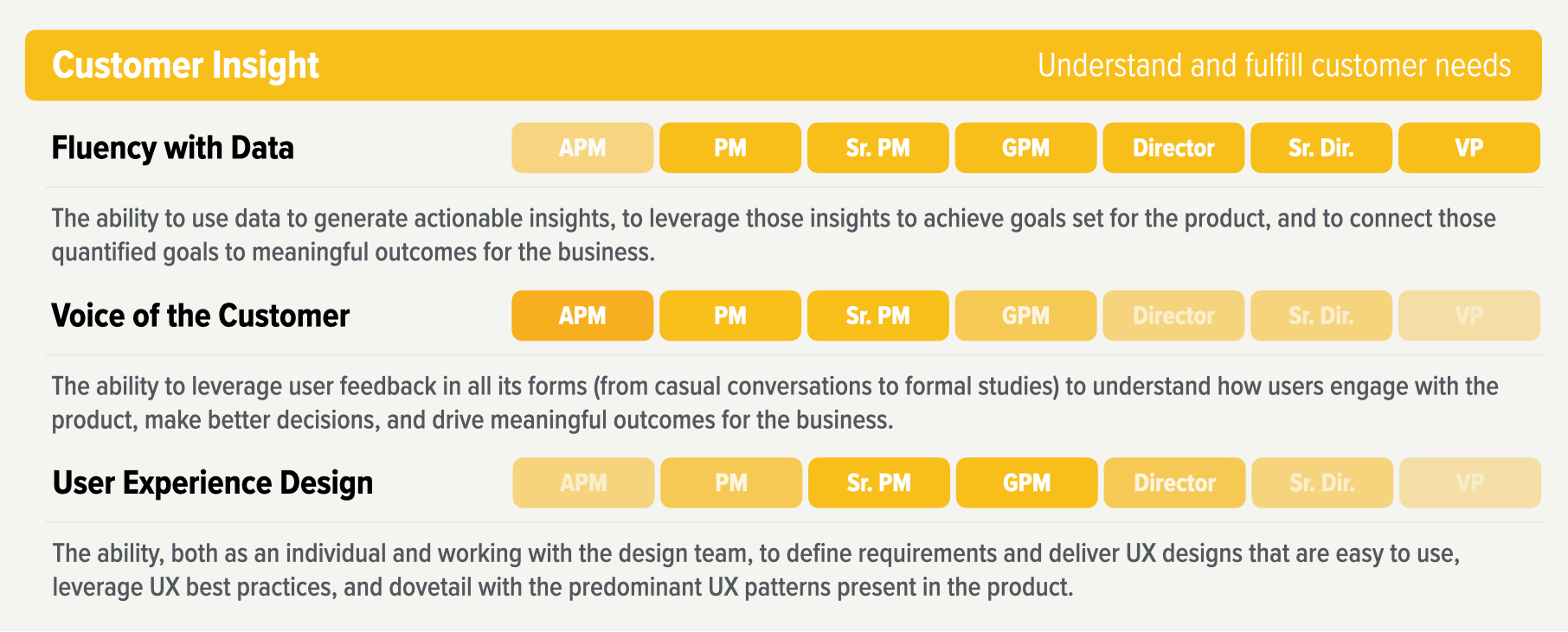 Customer Insight and Analytics Skills